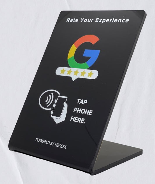 Google Review Stand
